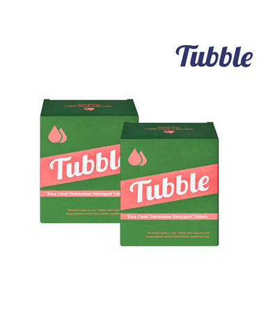 [Tubble] 터블 이지클린 올인원 식기세척기 세제(40입x2)