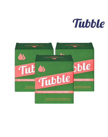 [Tubble] 터블 이지클린 올인원 식기세척기 세제(40입x3)