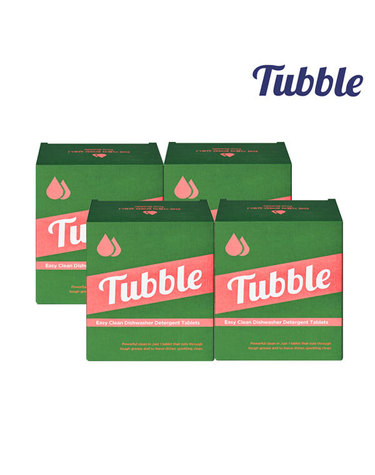 [Tubble] 터블 이지클린 올인원 식기세척기 세제(40입x4)