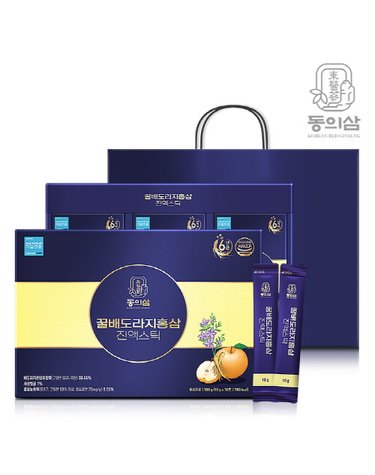 [동의삼] 꿀배도라지홍삼 진액스틱 (10gx30포)