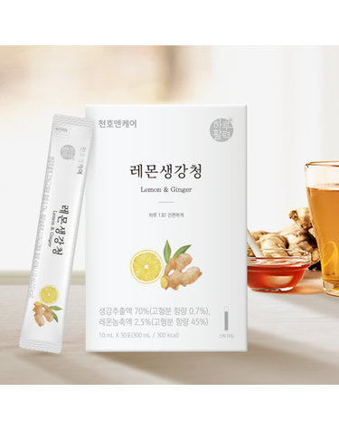 [천호엔케어] 레몬 생강청 10ml 90포 (30포 x 3박스)