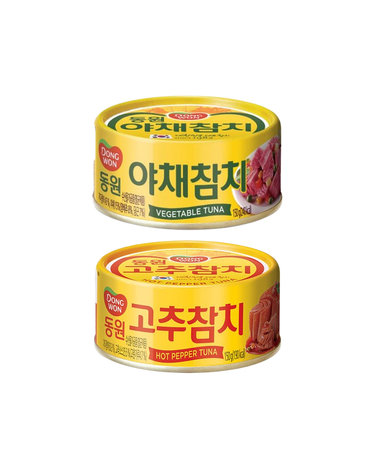 [동원] 야채참치 150g 5캔 + 고추참치 150g 5캔