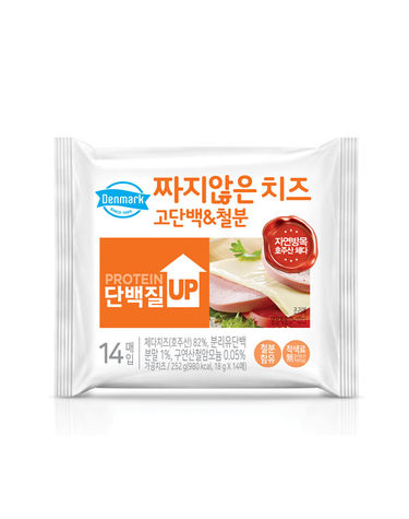 트라이스 [동원] 덴마크 짜지않은 치즈 고단백 x 70매(18g 14매x5봉)