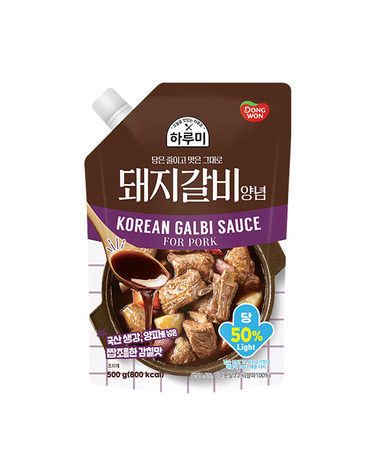 [동원] 하루미 돼지갈비양념 500g x 4봉