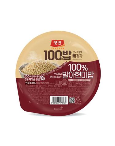 [동원] 양반100밥 100% 발아현미밥 130g x 24개