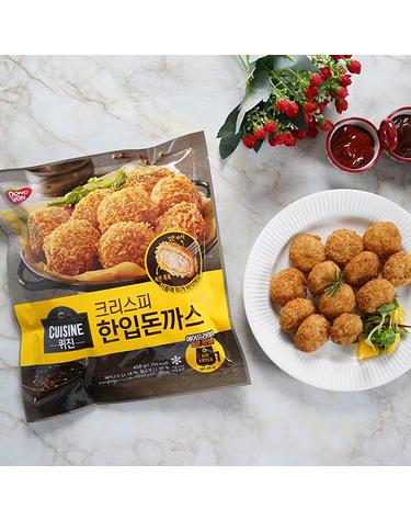 [동원] 퀴진 크리스피 한입돈까스 450g x 3개