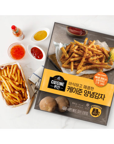 [동원] 퀴진 케이준 양념감자 800g x 3개