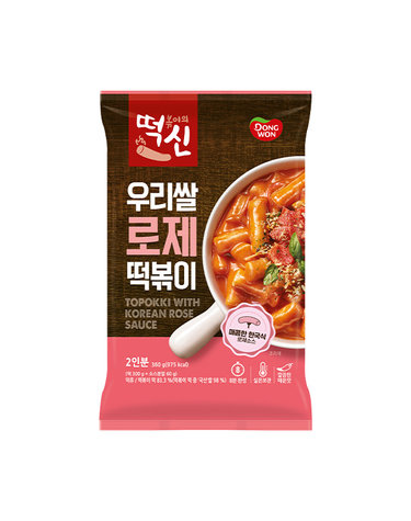 [동원] 떡볶이의신 로제떡볶이 (2인) x 3개