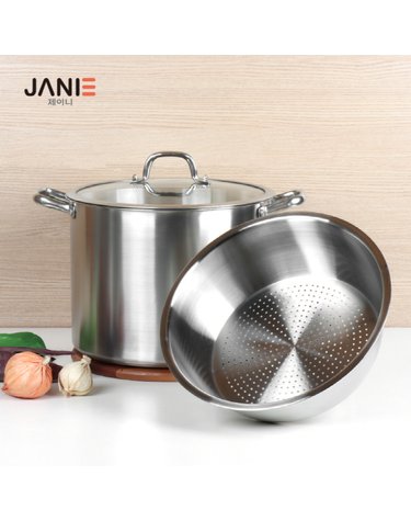 [JANIE] 제이니 304스테인레스 스틸 IH 곰솥 30cm