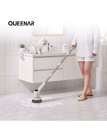 [QUEENAR] 퀸나 소프트 스윕 무선 욕실청소기 QN-CR120W