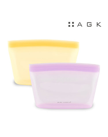 [AGK NORDIC] 네이쳐 실리콘 지퍼백 세트 AGK-SB1020