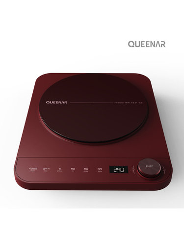 [QUEENAR] 퀸나 슬림 오브 원형 인덕션 QN-2KA
