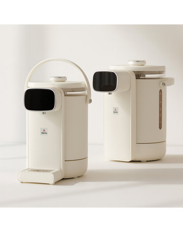 [독일Brand] 스마트 글래스 분리형 전동급수 염소제거 2.5L 보온포트