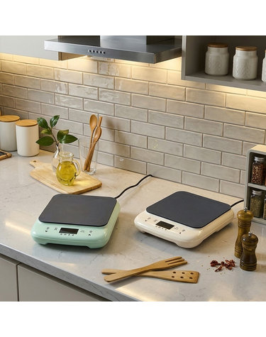 [독일Brand] 1500W 고화력 용기감지 터치식 사각 인덕션