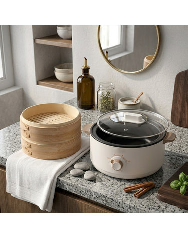[독일Brand] 친환경 대나무 찜기 멀티쿠커
