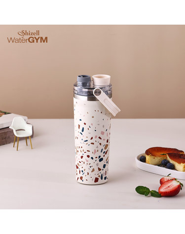 [Shizell] 쉬젤 워터짐 테라조 마그넷 900ml 텀블러