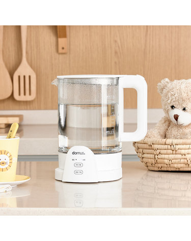 [Domus] 도무스 디지털 강화유리 1.5L 글라스 전기포트 티포트 DK-HF018