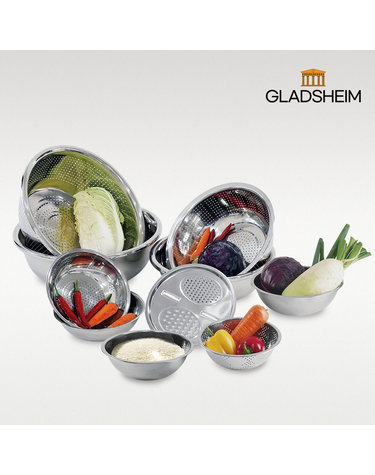 [GLADSHEIM] 글래즈하임 자이언트 스텐대야 믹싱볼 풀세트 10P GH-MB010S10