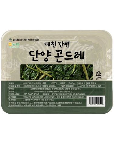[농협] 삼태산 정책단양산 데친 간편 곤드레 12팩(26년)