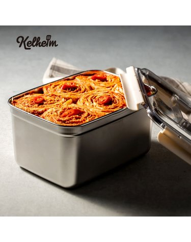[Kelheim] 켈하임 스텐 밀폐 핸들형 김치통 6.6L(1개)
