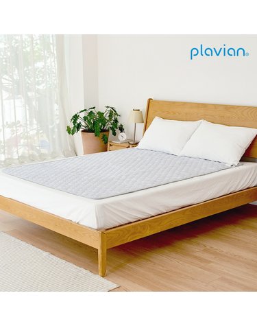 [Plavian] 플래비안 카본 EMF 난연매트 전기요 네이처 화이트 더블