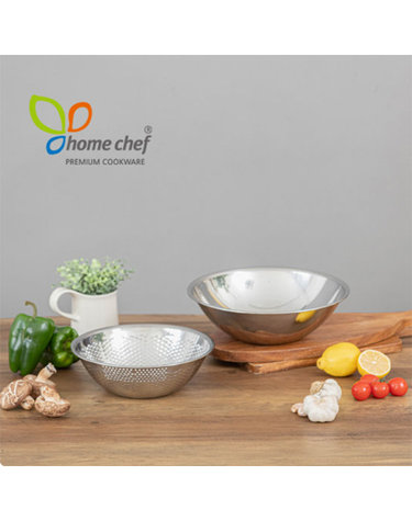 [homechef] 홈셰프 국산 스텐레스 믹싱볼2종세트 (26+쌀24)
