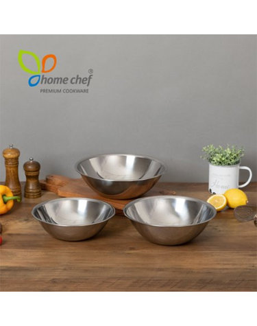 [homechef] 홈셰프 국산 스텐레스 믹싱볼3종세트 (26+22+20)