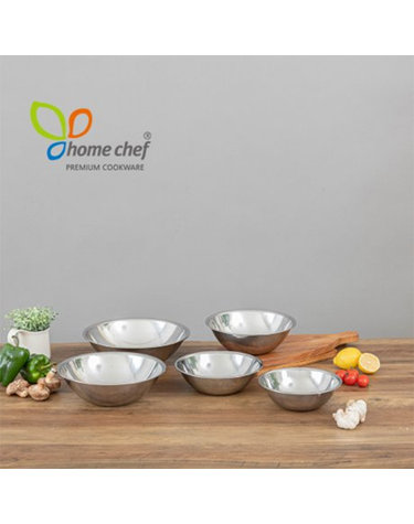 [homechef] 홈셰프 국산 스텐레스 믹싱볼5종세트 (28+26+24+22+20)
