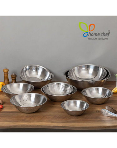 [homechef] 홈셰프 국산 스텐레스 믹싱볼 12종세트
