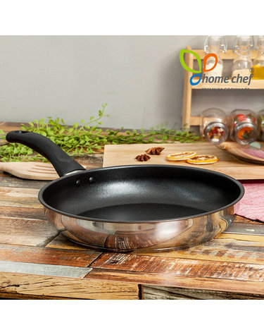 [HomeChef] 홈셰프 IH인덕션 3중 스텐레스 후라이팬28cm