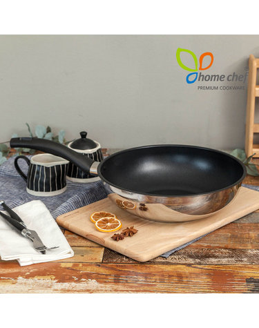 [HomeChef] 홈셰프 IH인덕션 3중 스텐레스 궁중웍팬28cm