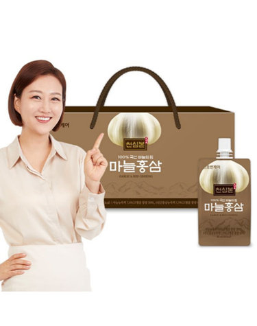 [천호엔케어] 천심본 마늘홍삼 (80ml x 30포)