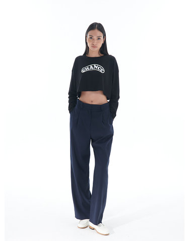 [22FW] Loose Fit One Tuck Pants Navy