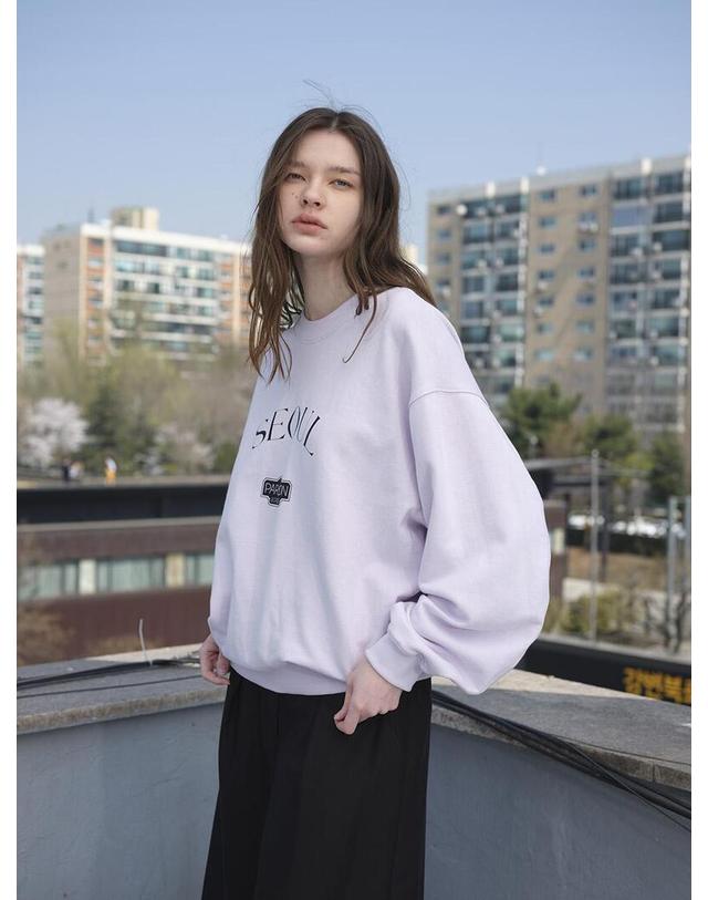 파르아비옹 [2023SS] SEOUL Logo Sweatshirt 착용컷