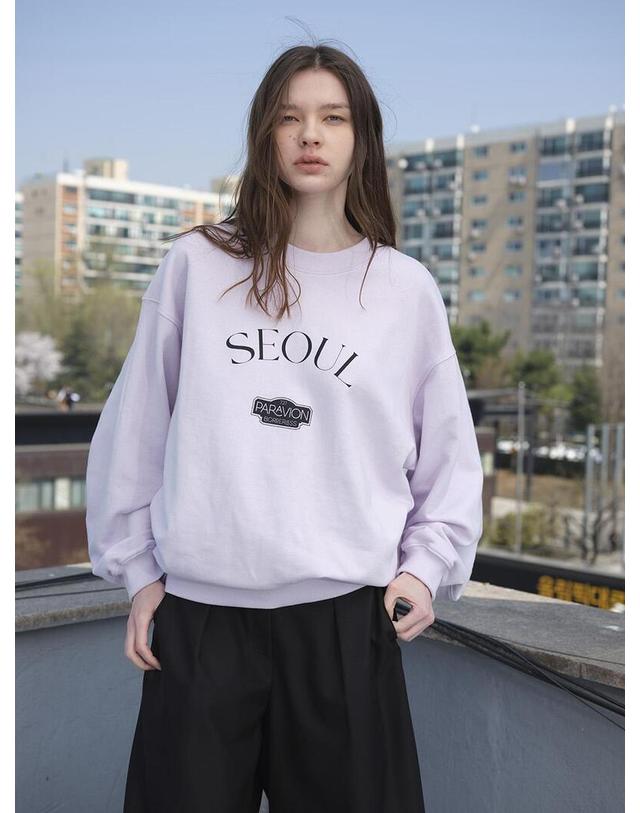 파르아비옹 [2023SS] SEOUL Logo Sweatshirt 착용컷