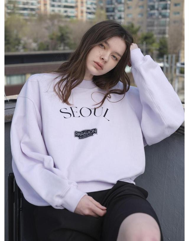 파르아비옹 [2023SS] SEOUL Logo Sweatshirt 착용컷
