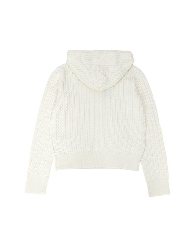 폴로 랄프로렌 키즈 폴로랄프로렌키즈 후드 집업 가디건 313916533004 WHITE (성인착용가능) 착용컷