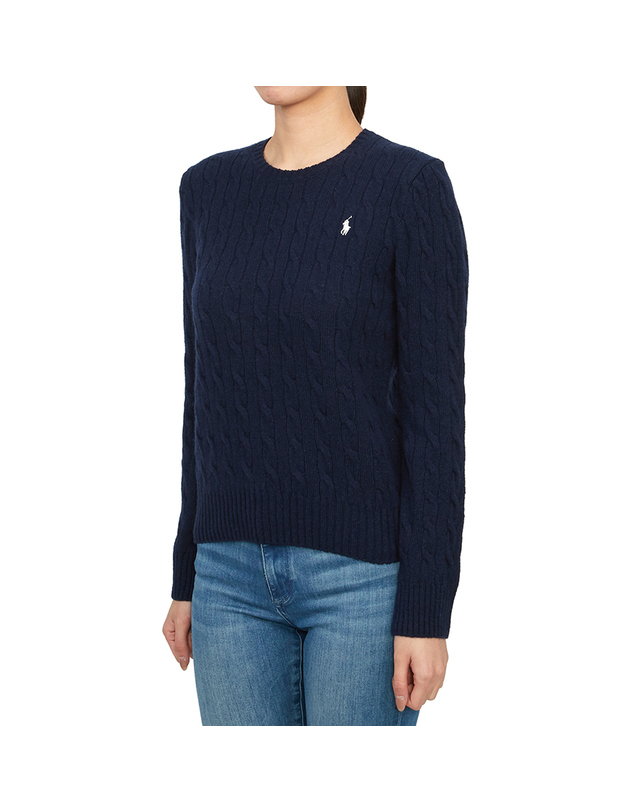폴로 랄프로렌 키즈 폴로랄프로렌키즈 니트 313877375008 NAVY (성인착용가능) 착용컷