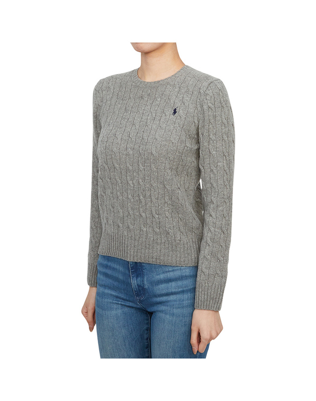 폴로 랄프로렌 키즈 폴로랄프로렌키즈 니트 313877375007 GREY (성인착용가능) 착용컷