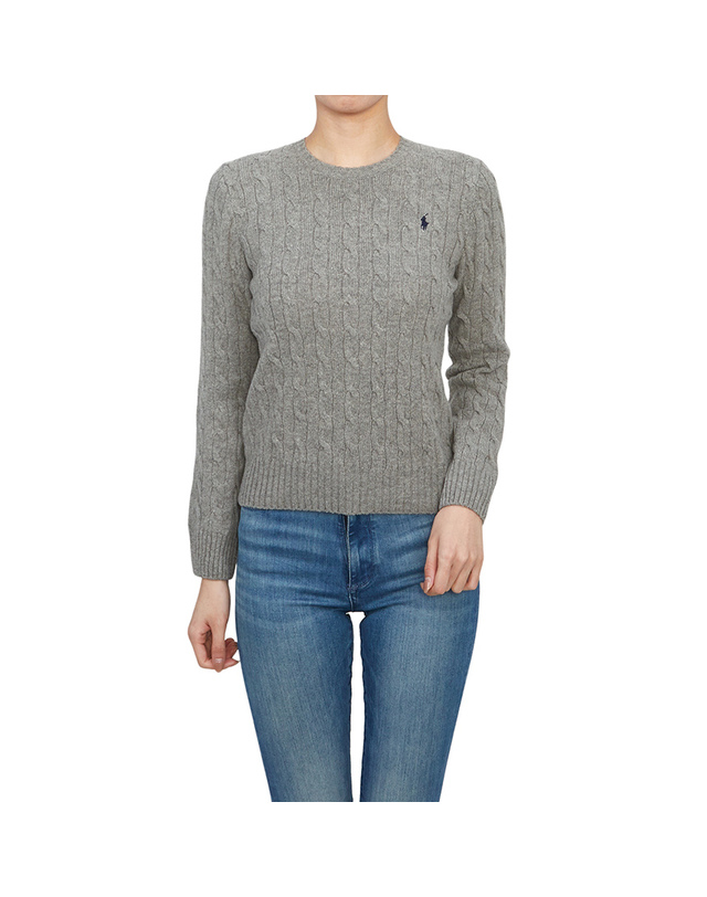 폴로 랄프로렌 키즈 폴로랄프로렌키즈 니트 313877375007 GREY (성인착용가능) 착용컷