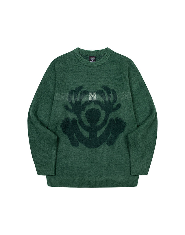 밀레 [밀레 본사] moss collec icon knit_MLUFN914 착용컷
