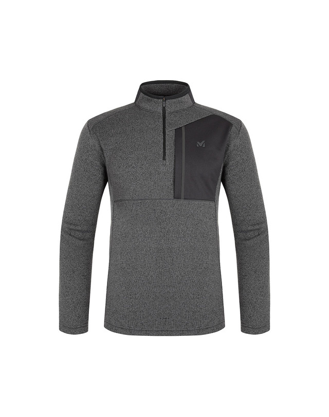 밀레 [밀레 본사] MILLET LS THERMAL ZIP UP_MCTWT411 착용컷
