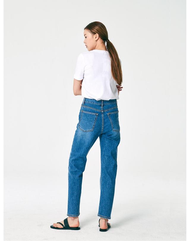 세컨드아르무아 세컨드 아르무아 Mia Denim _ Light Blue 착용컷