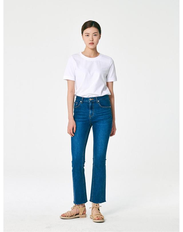 세컨드아르무아 세컨드 아르무아 Iris Denim _ Deep Blue 착용컷