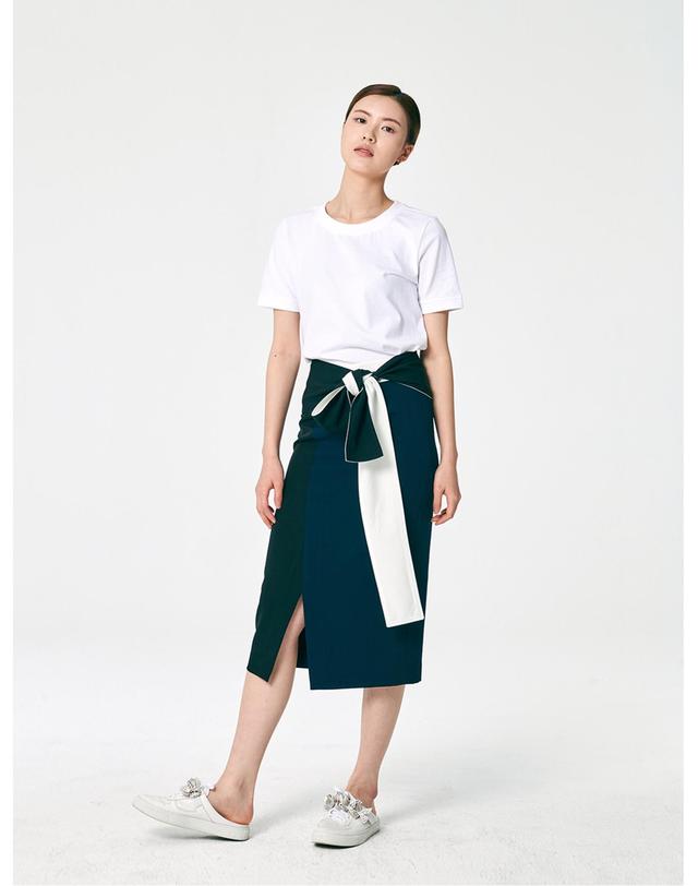 세컨드아르무아 세컨드 아르무아 Maggi Skirt _ Lavender 퍼플 착용컷