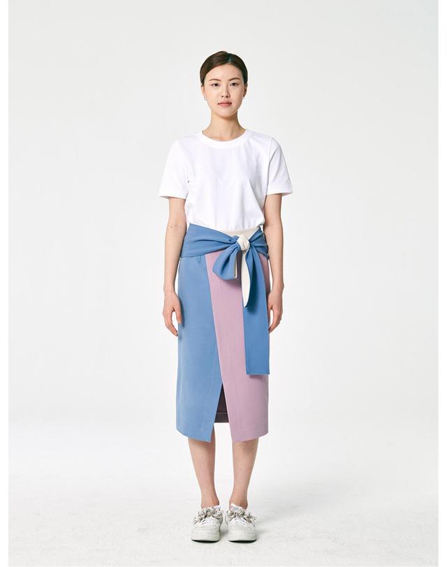세컨드아르무아 세컨드 아르무아 Maggi Skirt _ Navy 네이비 착용컷
