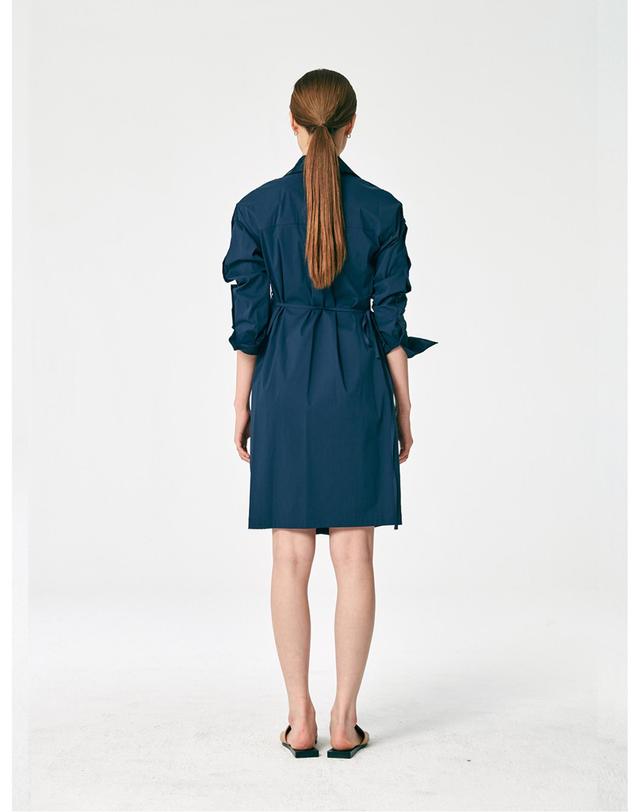 세컨드아르무아 세컨드 아르무아 Saige Dress _ Navy 네이비 착용컷