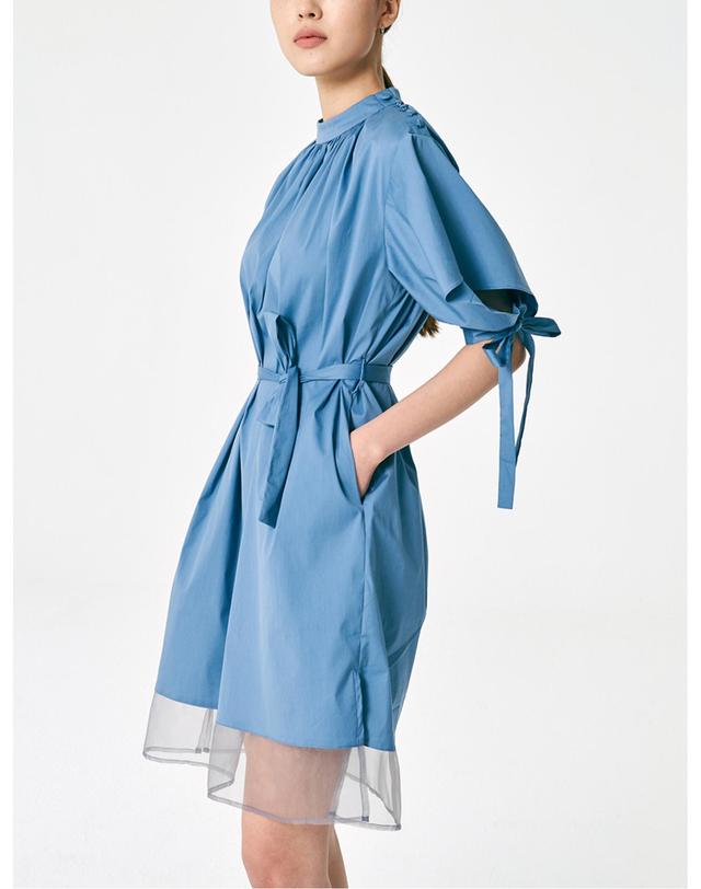 세컨드아르무아 세컨드 아르무아 Celilia Dress _ Blue 블루 착용컷