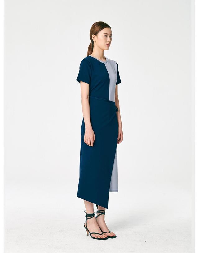 세컨드아르무아 세컨드 아르무아 Dylan Dress _ Navy 네이비 착용컷