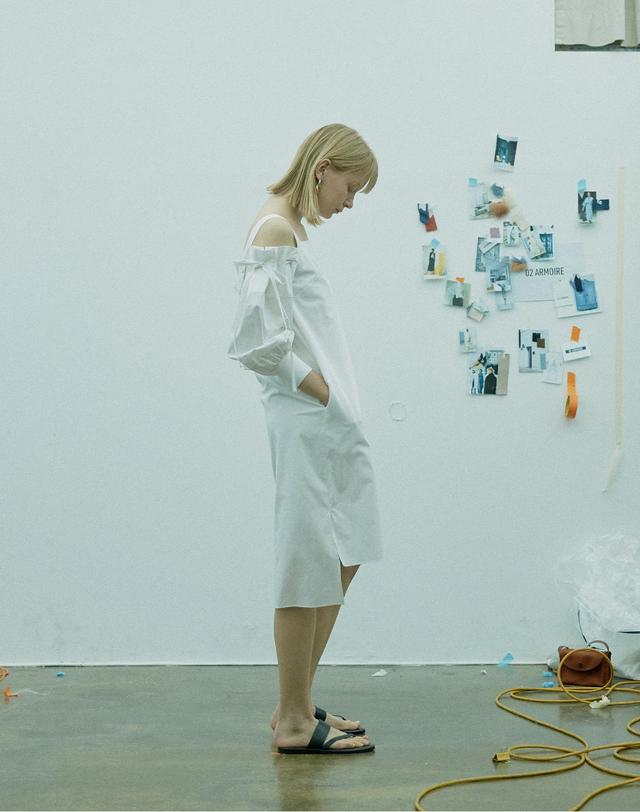 세컨드아르무아 세컨드 아르무아 Noa Dress_ White 멀티컬러 착용컷